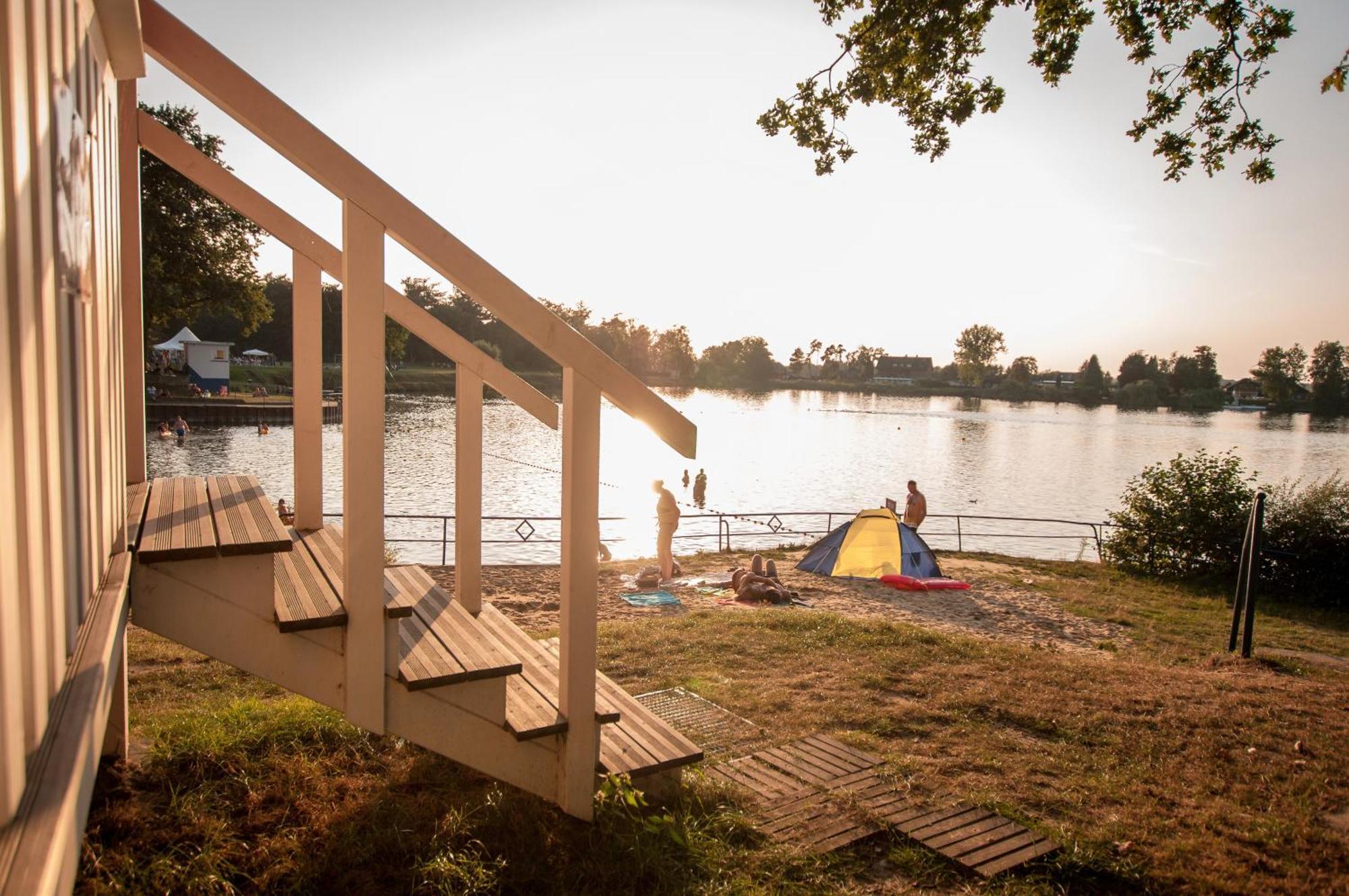 Ferienhaeuser Seepark Ternsche Selm Exterior foto